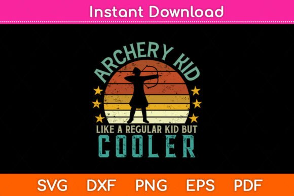 Archery Kid Like a Regular Kid but Cooler
