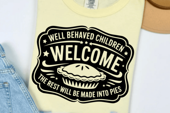Funny Well Behaved Children Welcome SVG Review