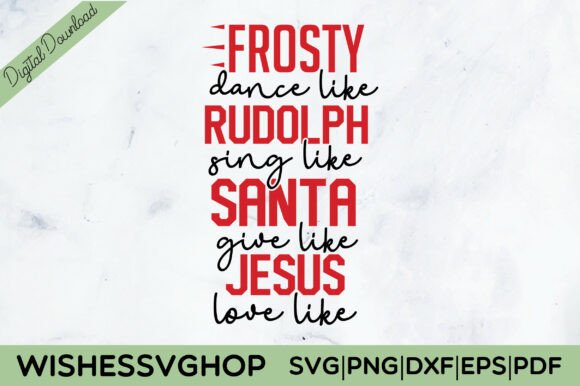 Review: Christmas Christian Funny SVG PNG for Embroidery