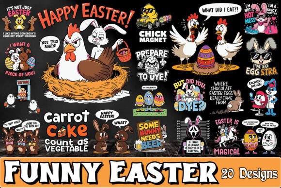Review: Funny Easter Sarcastic SVG Bundle for Embroidery