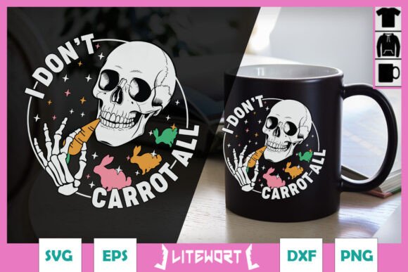 Review: I Don’t Carrot All Skeleton SVG for Embroidery