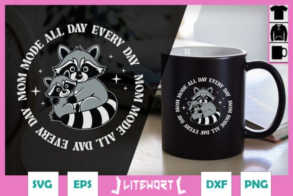 Review: Mom Mode All Day Everyday SVG for Embroidery