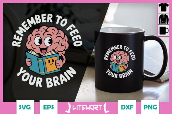 Review: Remember to Feed Your Brain Funny SVG for Embroidery