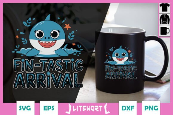 Reviewing the Cute Shark Fin-tastic Arrival SVG