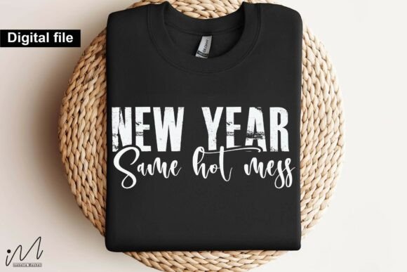 Reviewing the New Year Same Hot Mess Design for Real Embroidery