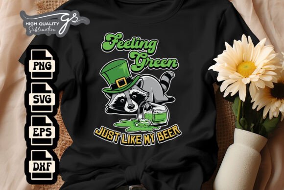 Reviewing the St. Patrick’s Day Raccoon SVG for Embroidery