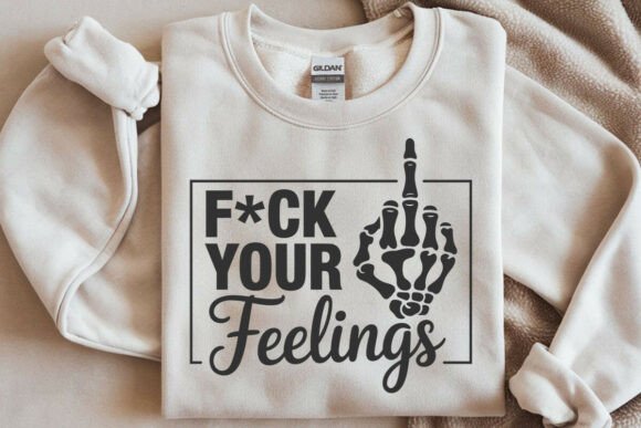 Reviewing Your Feelings SVG Cricut, Middle Finger for Embroidery