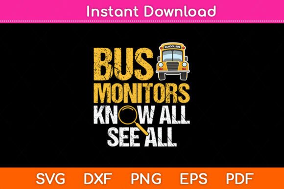 School Bus Monitors Know All See All Fun Review