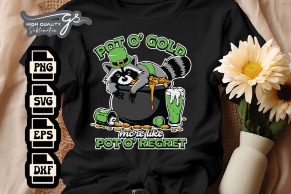 St Patrick’s Day Raccoon SVG: A Designer’s Take