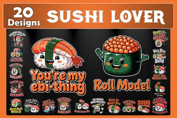 Sushi Lover SVG Bundle: A Designer's Review