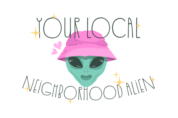 Your Local Neighborhood Alien SVG Review